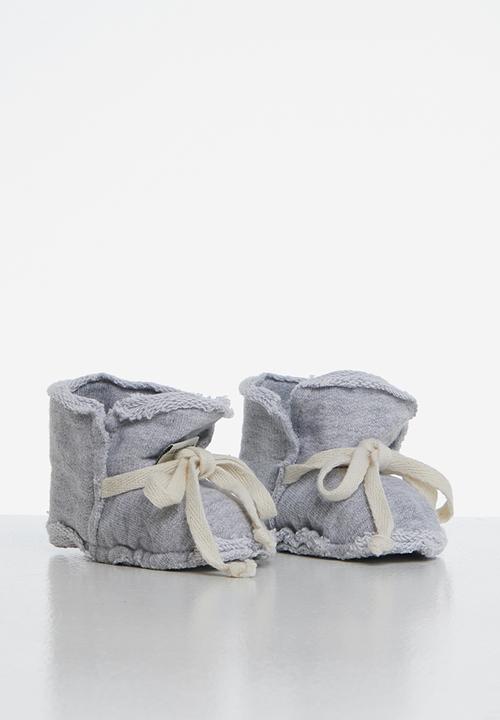 Sticky Fudge - Fleece shoes - grey