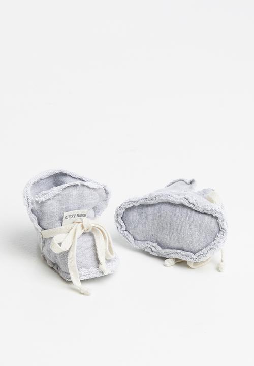 Sticky Fudge - Fleece shoes - grey