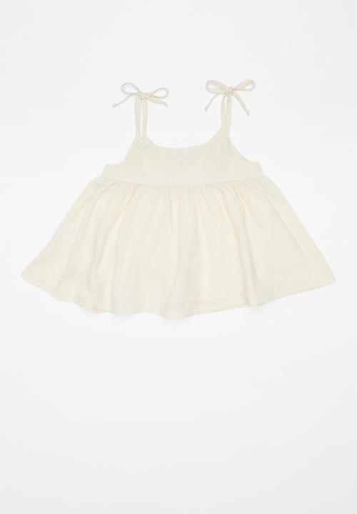 Sticky Fudge - Angora summer dress - neutral