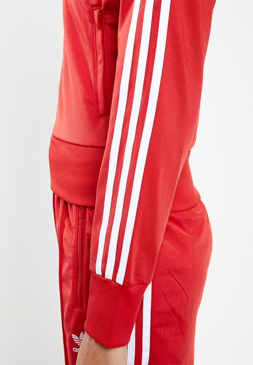adidas Originals - Adicolour firebird track top - red