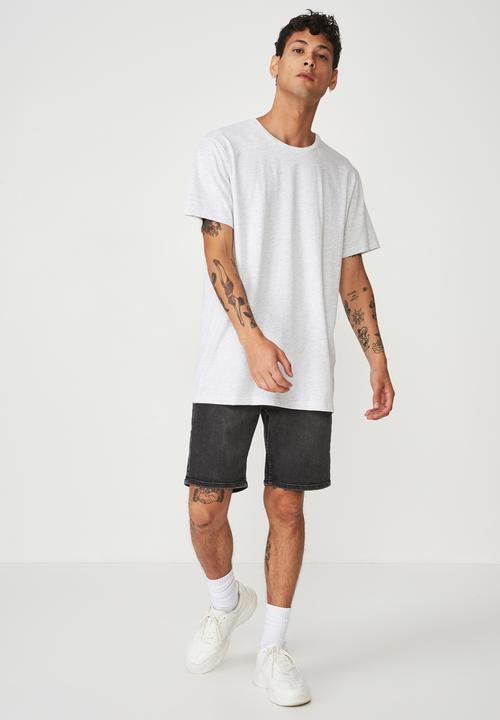 Cotton On - Essential crew neck short sleeve tee - grey 