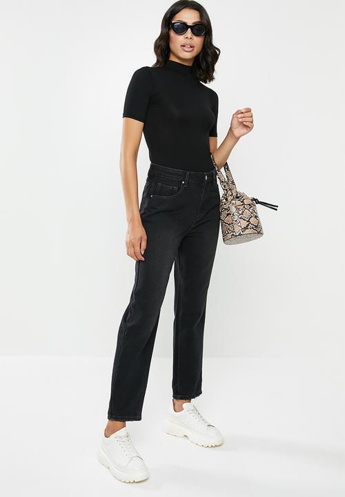 Cotton On - Mom jeans - black