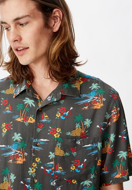 Factorie - Resort short sleeve shirt - multi