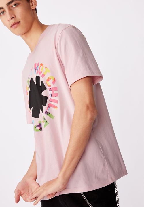 Factorie - Regular fit short sleeve license tee - pink