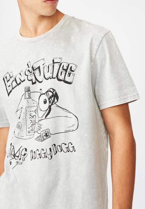 Factorie - Regular fit short sleeve license tee - grey