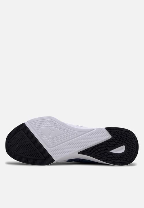 PUMA - Flyer runner - dark denim-yellow alert-Puma white
