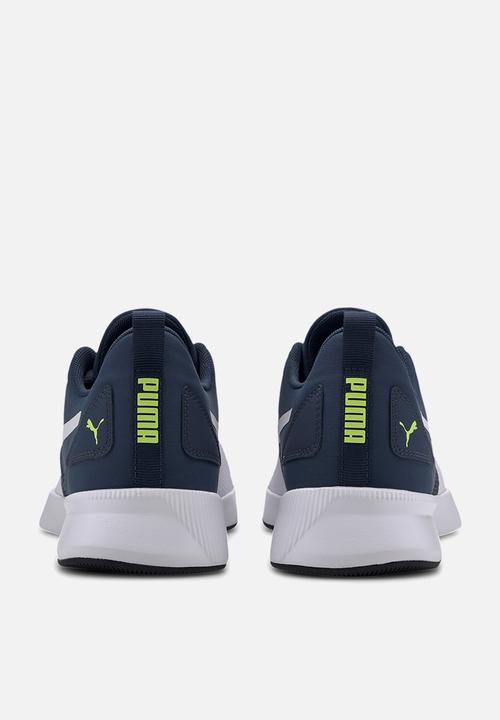 PUMA - Flyer runner - dark denim-yellow alert-Puma white