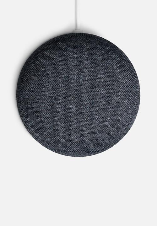 Google - Google nest mini - charcoal