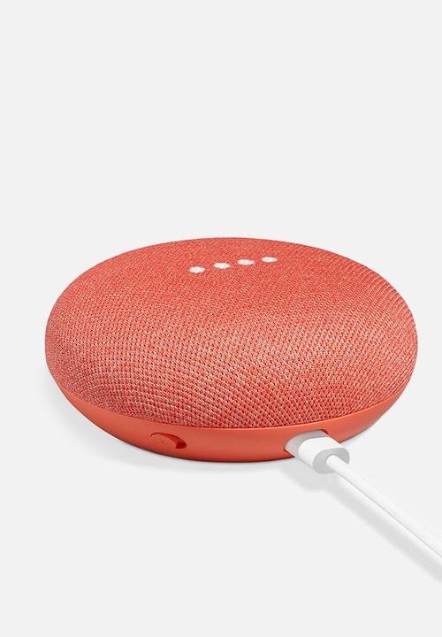 Google - Google nest mini - coral
