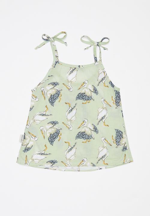 Sticky Fudge - Pelican becky top - multi 