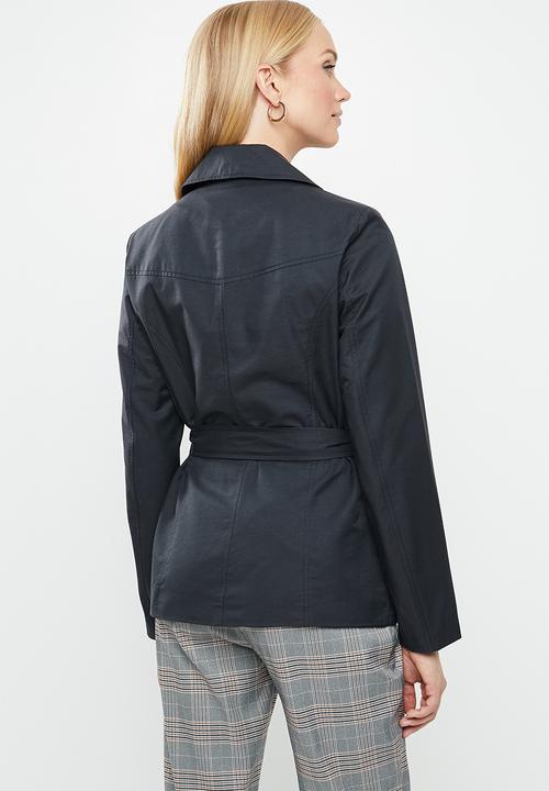 ONLY - Laura short trench - navy