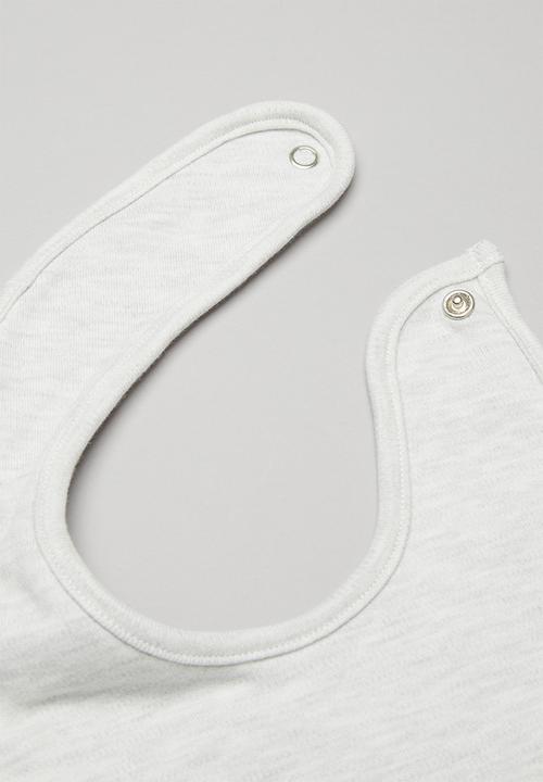 Sticky Fudge - Bib - grey