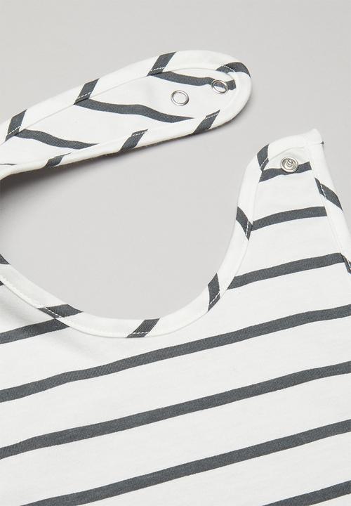 Sticky Fudge - Stripe bib - multi