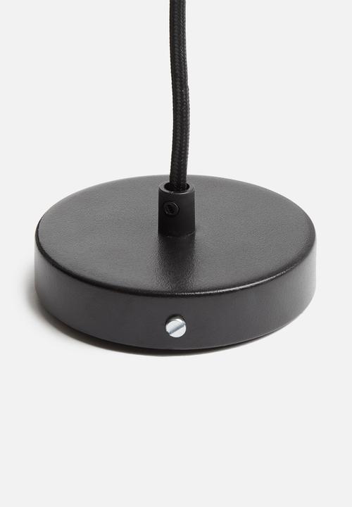 Sixth Floor - Lipsy wire pendant - black