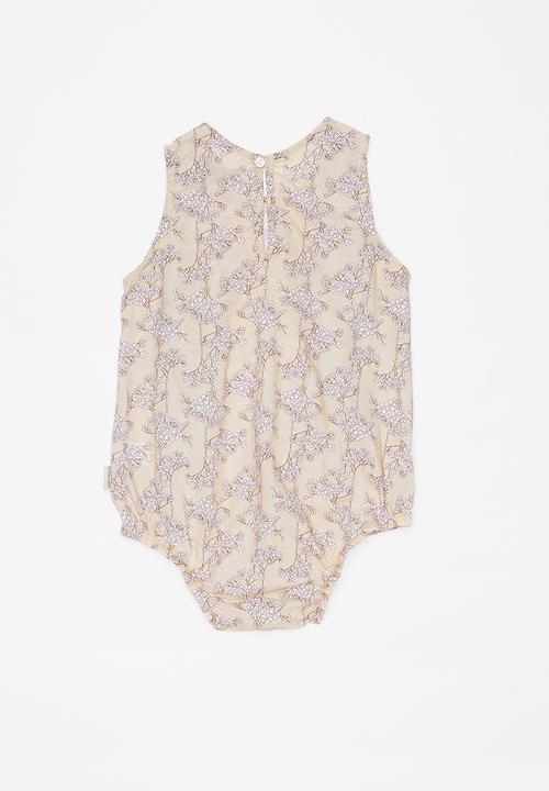 Sticky Fudge - Lilly frill romper - multi 