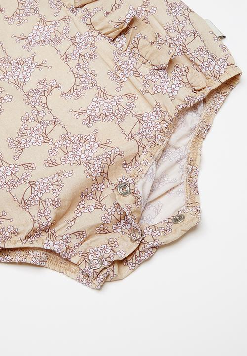 Sticky Fudge - Lilly frill romper - multi 