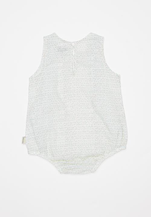 Sticky Fudge - Walk in the park frill romper - multi 