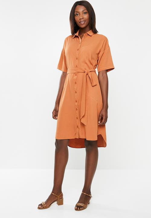edit - Shirt dress - orange