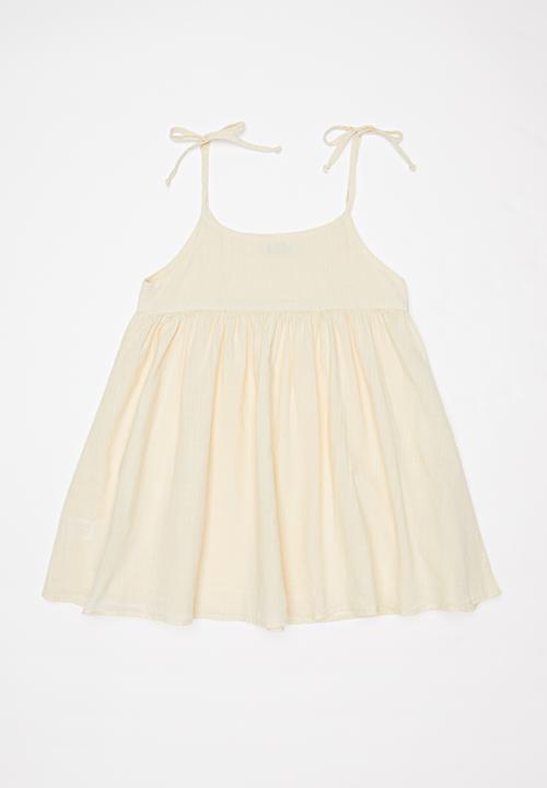 Sticky Fudge - Angora summer dress - neutral