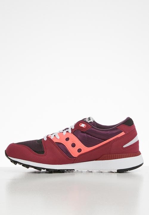 Saucony Originals - Azura - maroon / pink