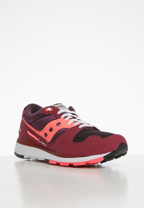 Saucony Originals - Azura - maroon / pink