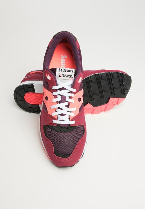 Saucony Originals - Azura - maroon / pink