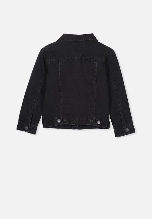 Cotton On - Quinn denim jacket - black wash