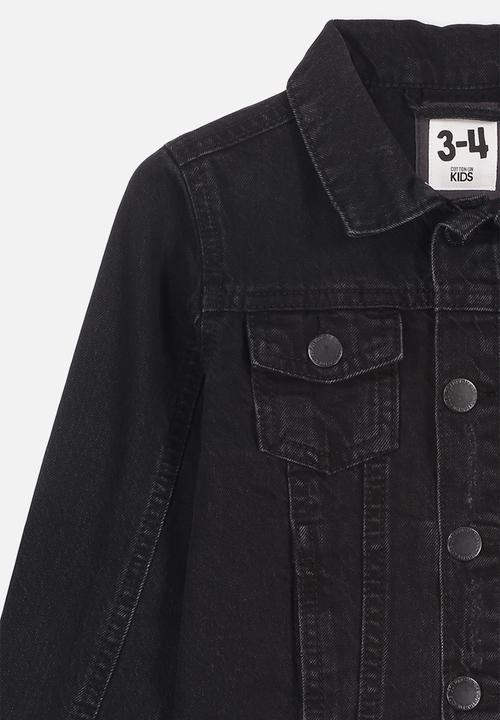 Cotton On - Quinn denim jacket - black wash