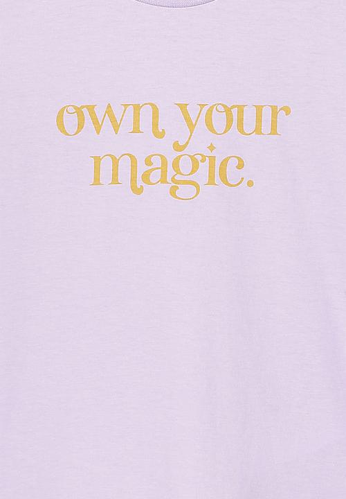 Cotton On - Penelope short sleeve tee - lilac