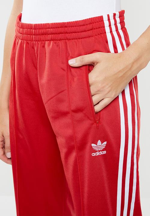 adidas Originals - Adi colour firebird trackpants - red