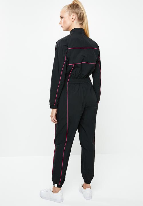 adidas Originals - Adidas long sleeve jumpsuit - black