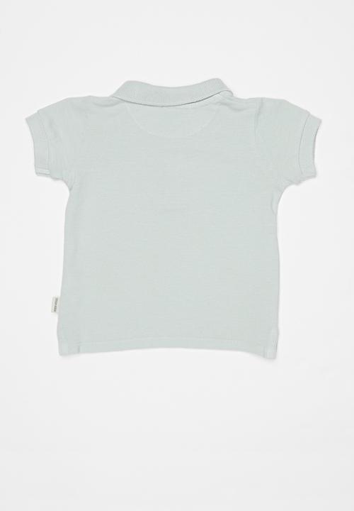 Sticky Fudge - Cloud golfer T-shirt - faded blue 