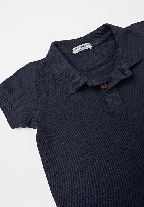 Sticky Fudge - Golfer T-shirt - navy