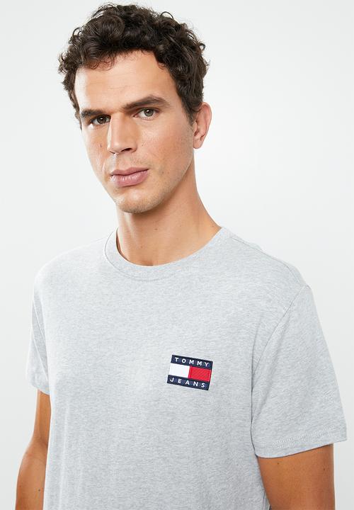 Tommy Hilfiger - Tjm Tommy badge tee - grey 