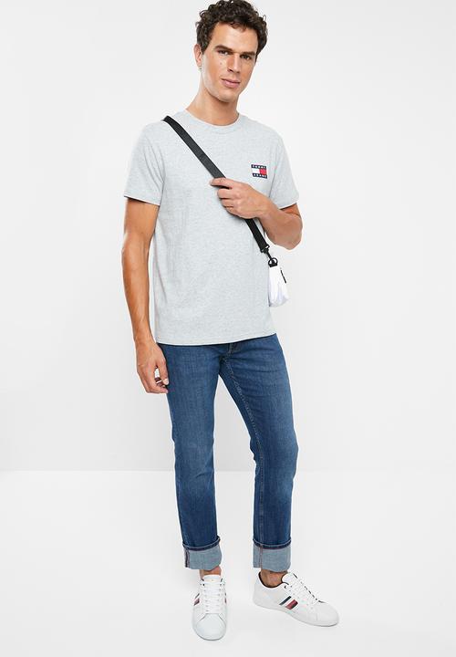 Tommy Hilfiger - Tjm Tommy badge tee - grey 