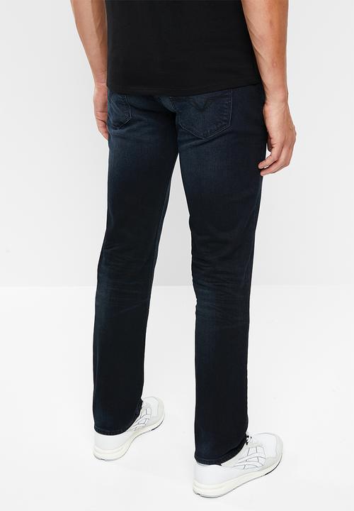 GUESS - Vega slim fit taper jeans - blue
