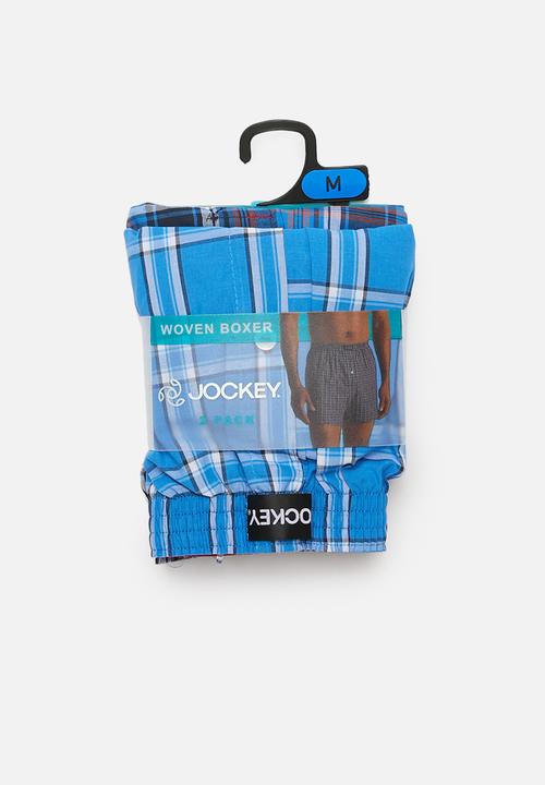 Jockey - 2 Pack woven boxer - multi 