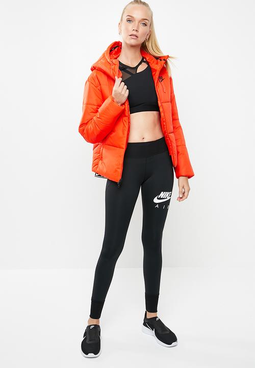 Nike - Nike sportswear syn fill puffer hooded jacket - orange