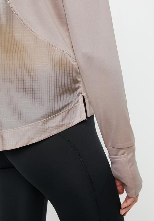 Nike - Nike top mid layer air jacket - black & grey