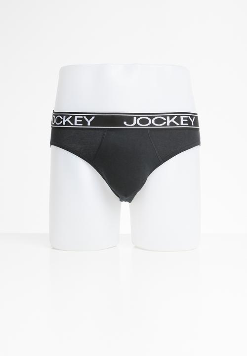 Jockey - 3 Pack plain jockey brief - multi 