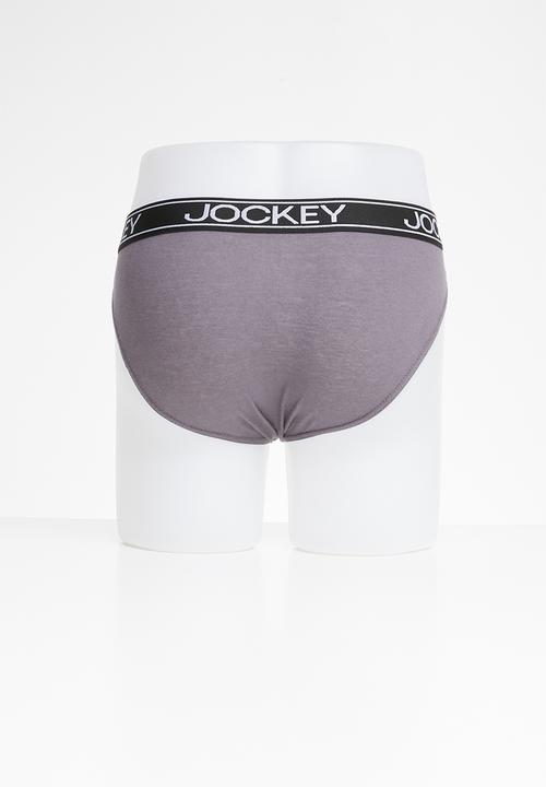 Jockey - 3 Pack plain jockey brief - multi 