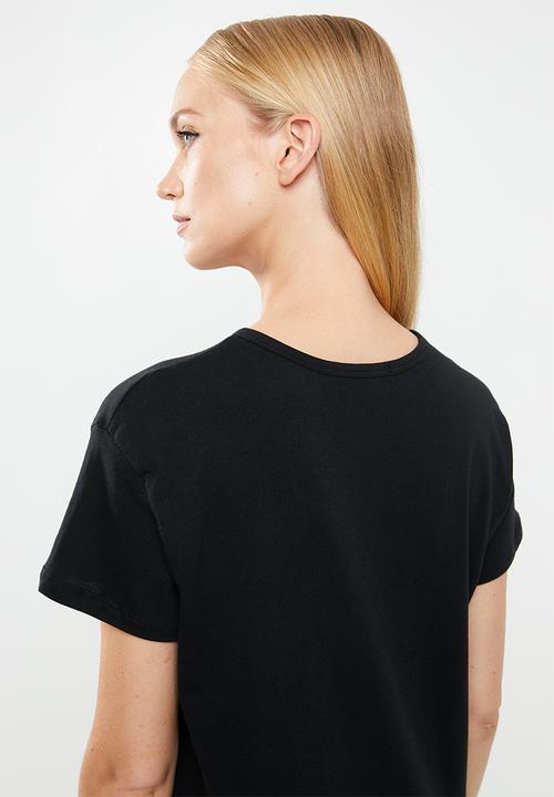 Superbalist - Sleep tee dress - black 