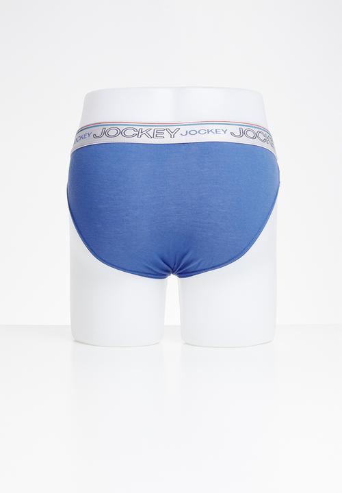 Jockey - 3 Pack plain new gen jockey brief - multi 
