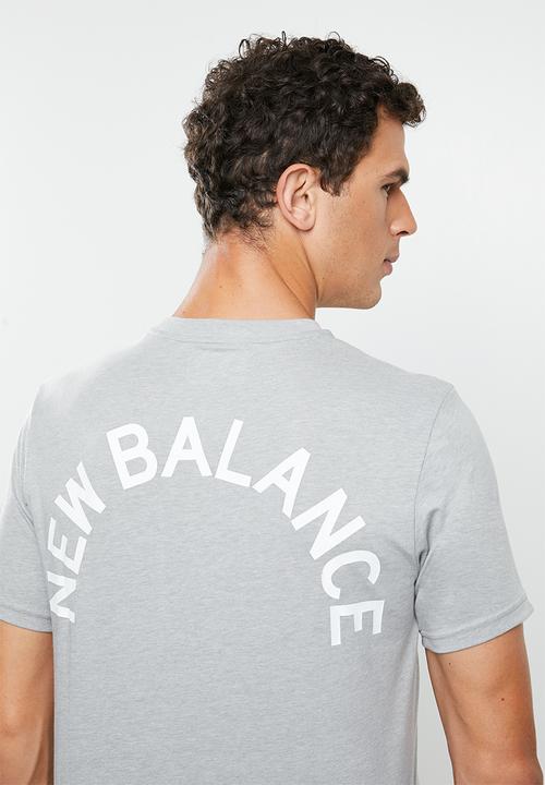 New Balance  - Arch graphic tee - grey