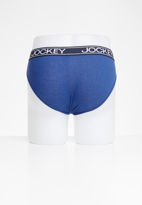 Jockey - 3 Pack plain jockey brief - multi