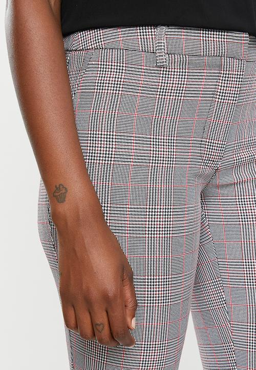 edit - Slim leg suit pants - multi