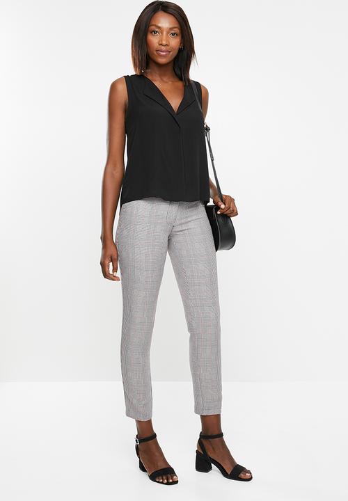 edit - Slim leg suit pants - multi