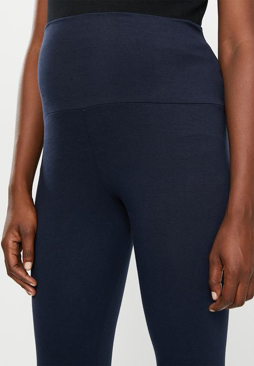 Superbalist - 2 Pack maternity leggings - black & navy
