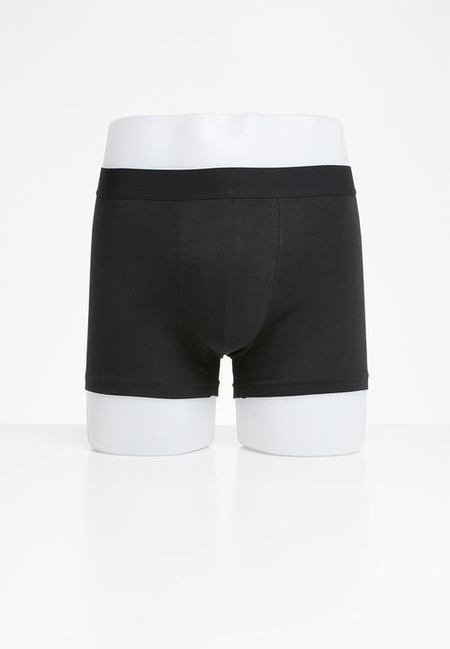 New Look - 3 Pack trunks - black