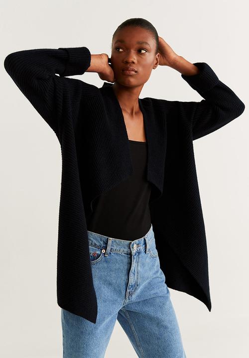 MANGO - Cardigan montiel - black